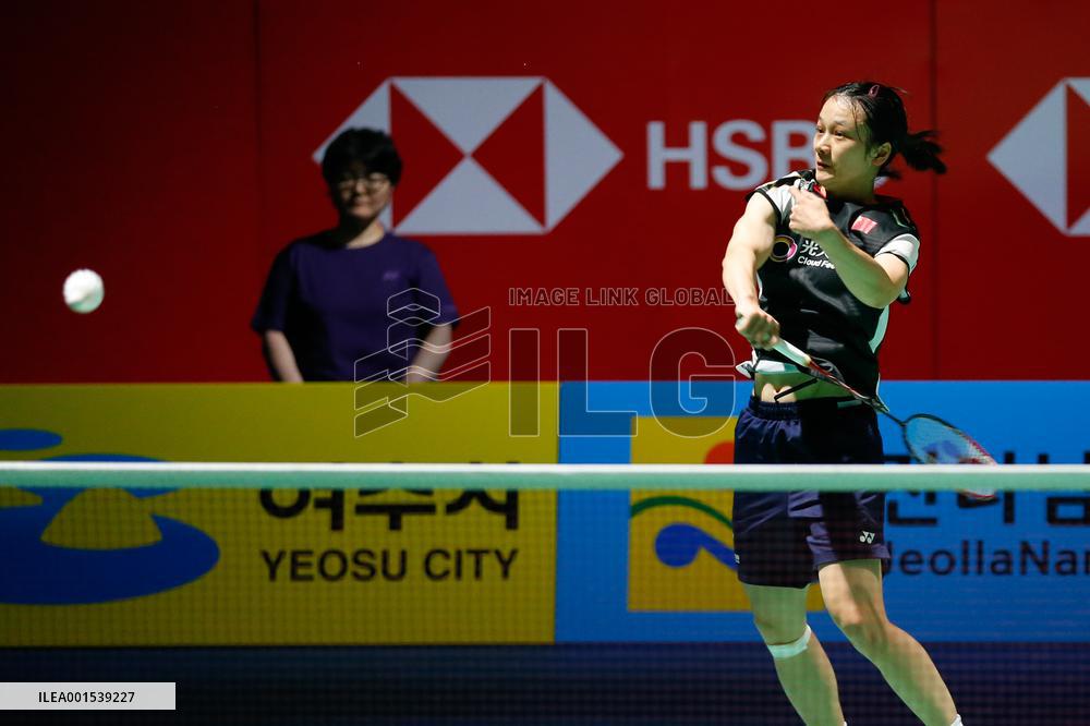 (SP)SOUTH KOREA-YEOSU-BADMINTON-KOREA OPEN-WOMEN'S SINGLES