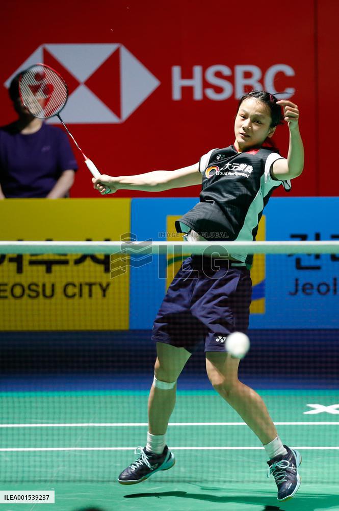 (SP)SOUTH KOREA-YEOSU-BADMINTON-KOREA OPEN-WOMEN'S SINGLES
