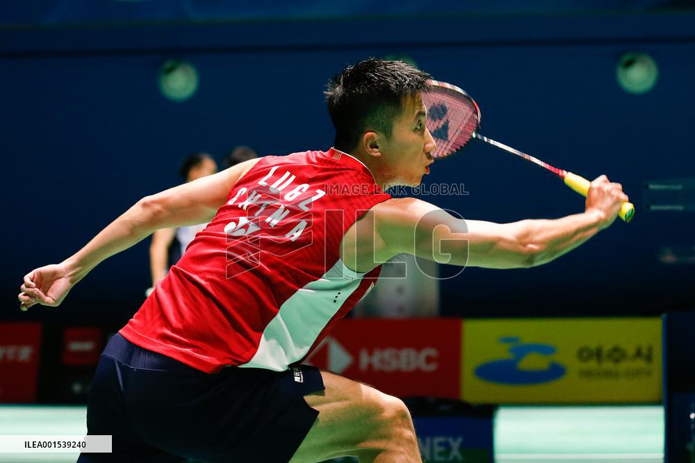 (SP)SOUTH KOREA-YEOSU-BADMINTON-KOREA OPEN-MEN'S SINGLES