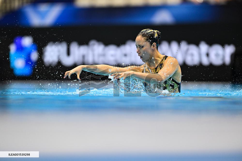(SP)JAPAN-FUKUOKA-WORLD AQUATICS CHAMPIONSHIPS-ARTISTIC SWIMMING-WOMEN-FINAL