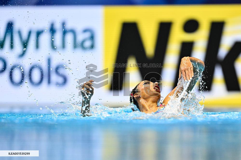 (SP)JAPAN-FUKUOKA-WORLD AQUATICS CHAMPIONSHIPS-ARTISTIC SWIMMING-WOMEN-FINAL