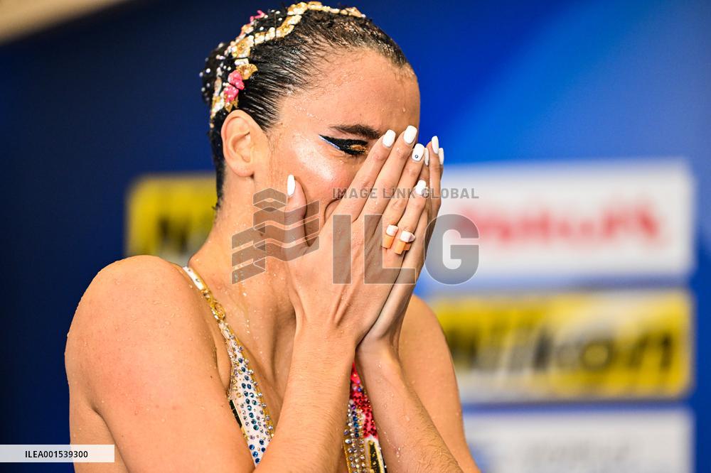 (SP)JAPAN-FUKUOKA-WORLD AQUATICS CHAMPIONSHIPS-ARTISTIC SWIMMING-WOMEN-FINAL