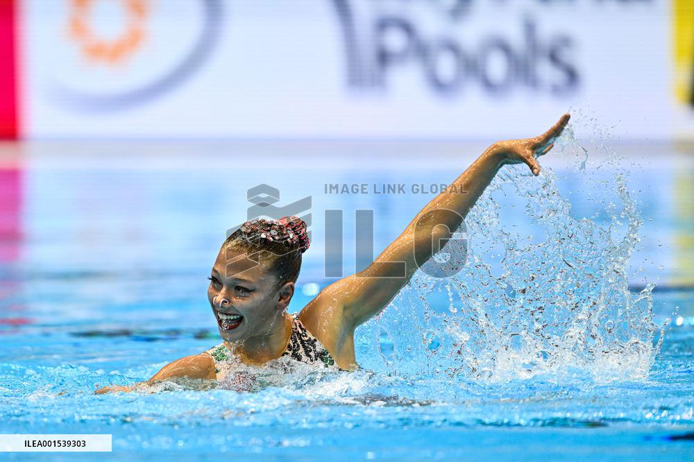 (SP)JAPAN-FUKUOKA-WORLD AQUATICS CHAMPIONSHIPS-ARTISTIC SWIMMING-WOMEN-FINAL
