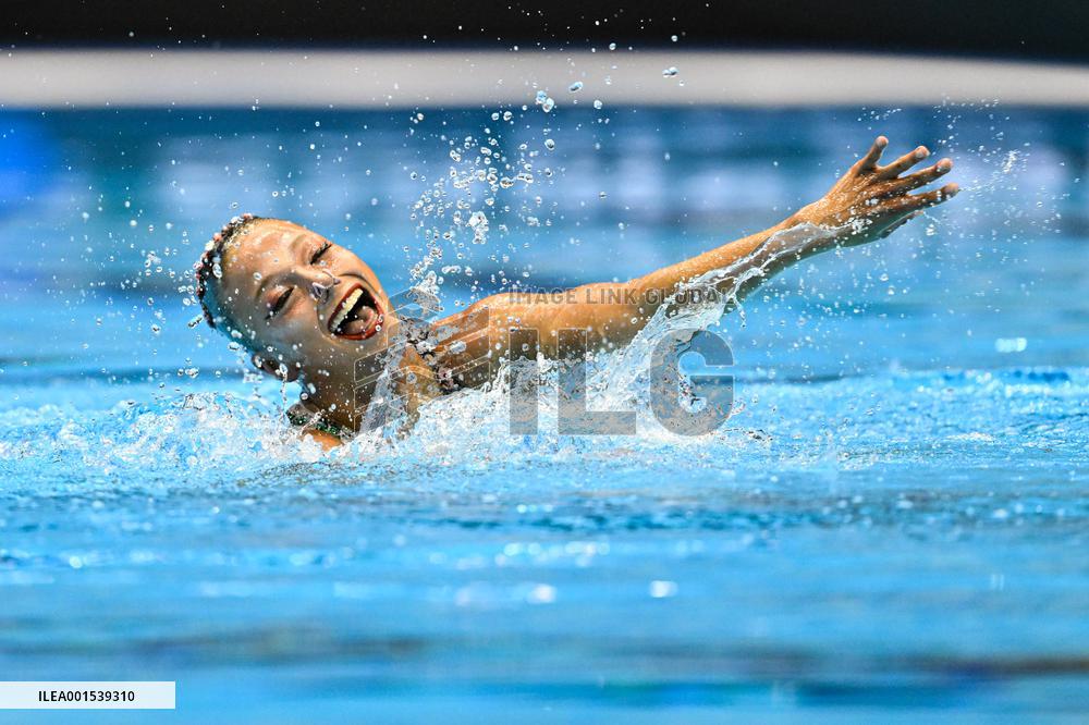 (SP)JAPAN-FUKUOKA-WORLD AQUATICS CHAMPIONSHIPS-ARTISTIC SWIMMING-WOMEN-FINAL
