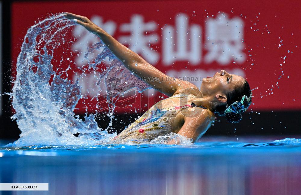 (SP)JAPAN-FUKUOKA-WORLD AQUATICS CHAMPIONSHIPS-ARTISTIC SWIMMING-WOMEN-FINAL