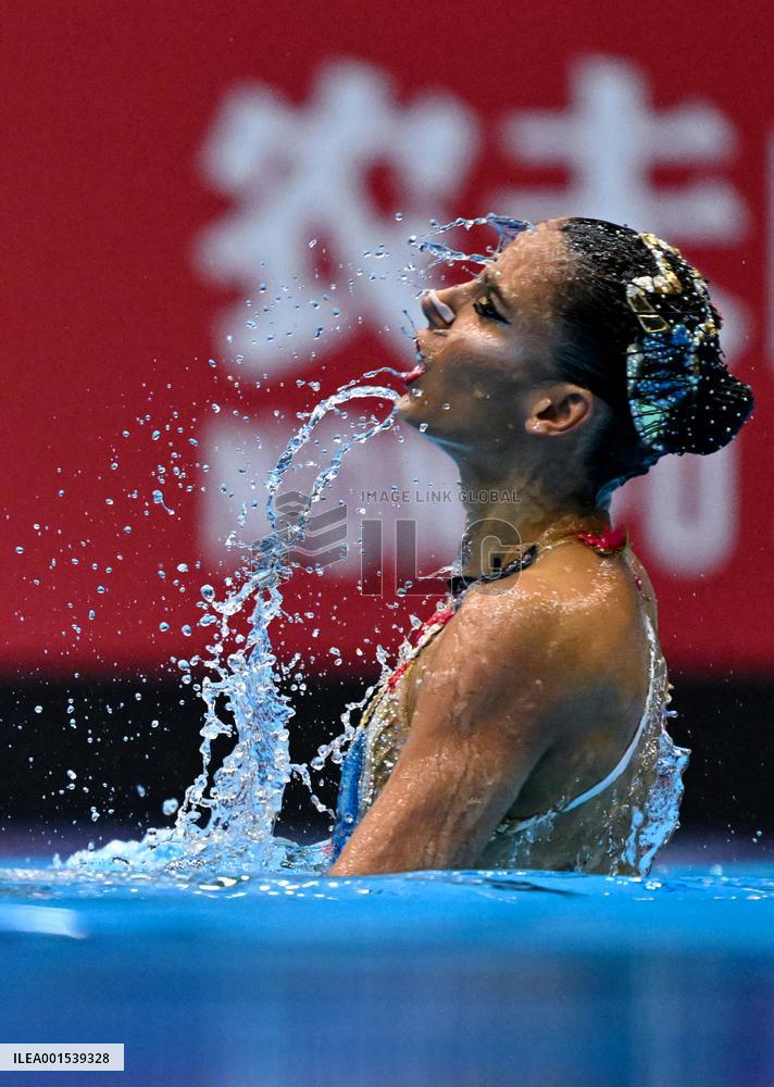 (SP)JAPAN-FUKUOKA-WORLD AQUATICS CHAMPIONSHIPS-ARTISTIC SWIMMING-WOMEN-FINAL