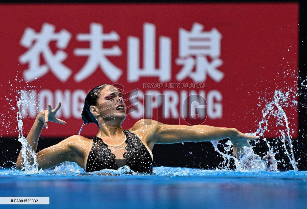 (SP)JAPAN-FUKUOKA-WORLD AQUATICS CHAMPIONSHIPS-ARTISTIC SWIMMING-WOMEN-FINAL