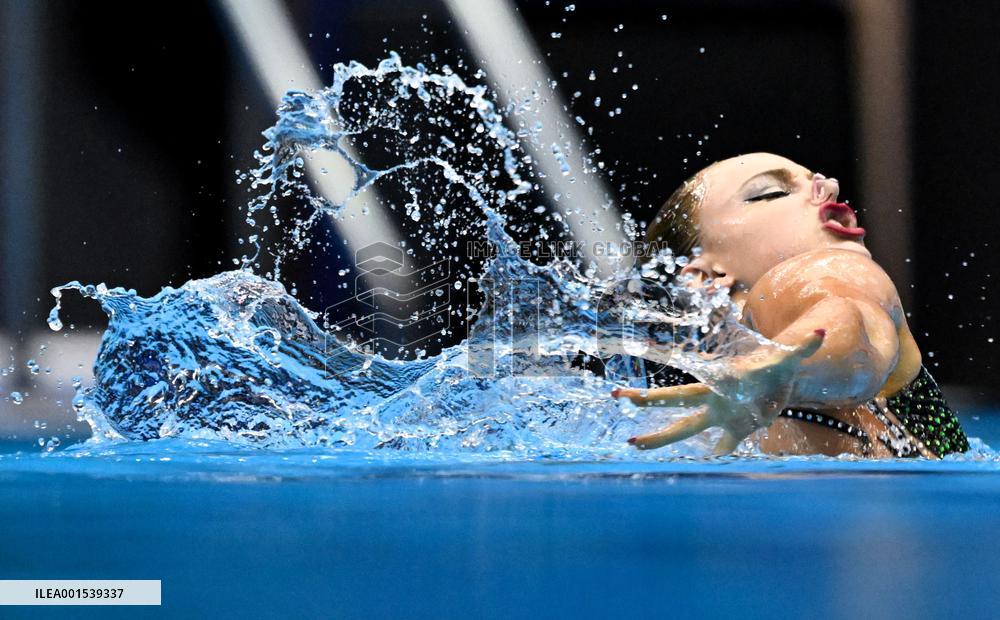 (SP)JAPAN-FUKUOKA-WORLD AQUATICS CHAMPIONSHIPS-ARTISTIC SWIMMING-WOMEN-FINAL