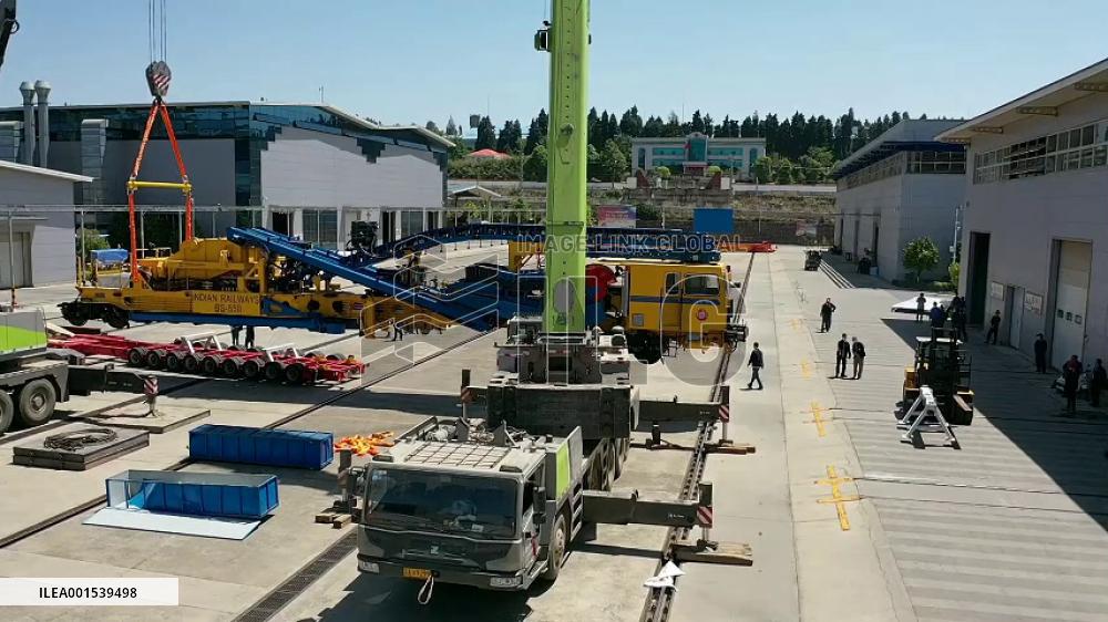 Chinese railway maintenance machinery manufacturer tapping into overseas markets