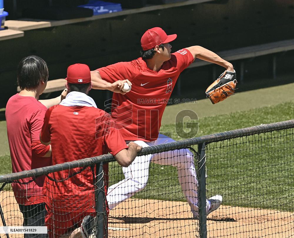 Baseball: Angels player Ohtani