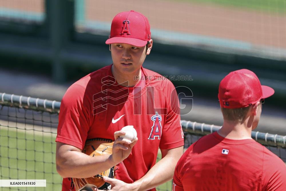 Baseball: Angels player Ohtani