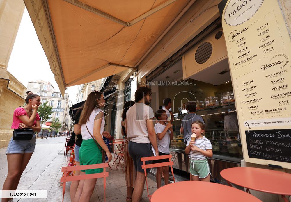 FRANCE-MONTPELLIER-HEATWAVE