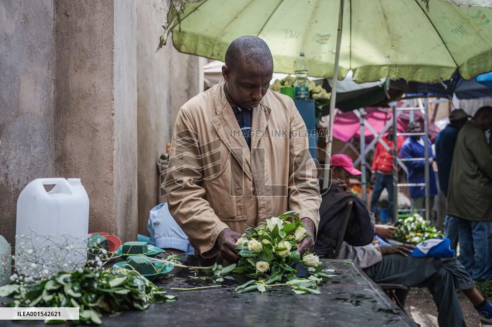 CHINA-AFRICA-CROSS BORDER TRADE-FLOWER