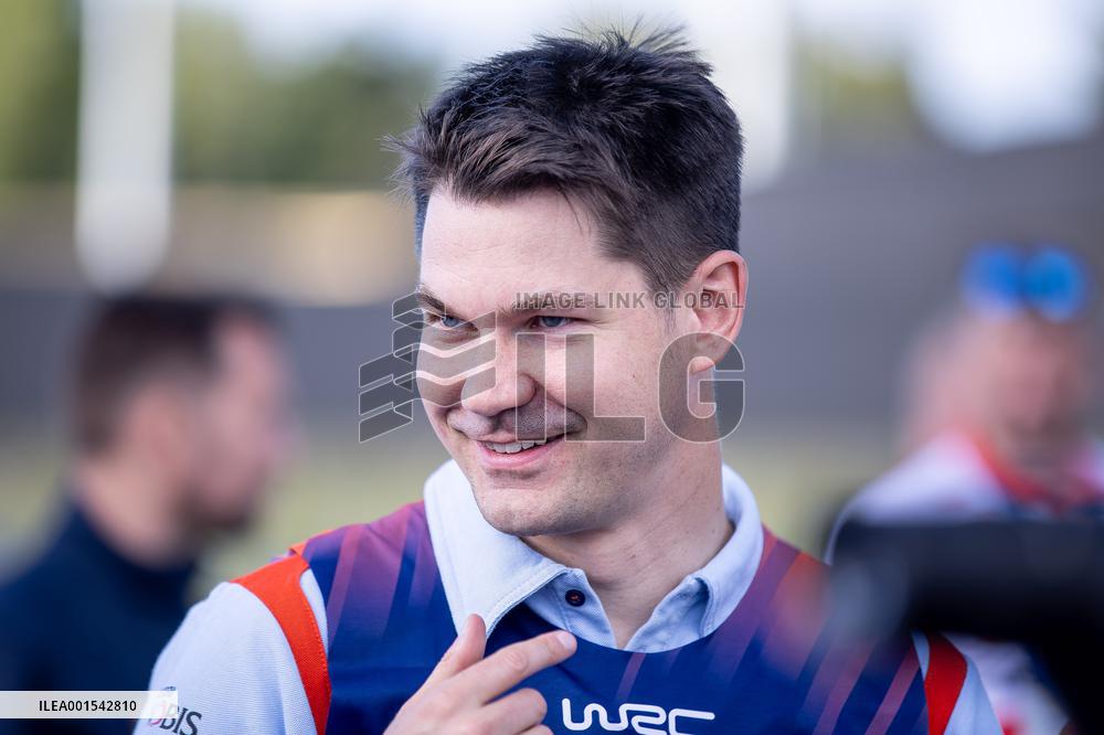 Rally Estonia 2023 promo event in Tehvandi sports centre