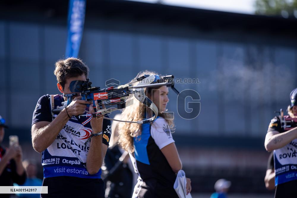 Rally Estonia 2023 promo event in Tehvandi sports centre