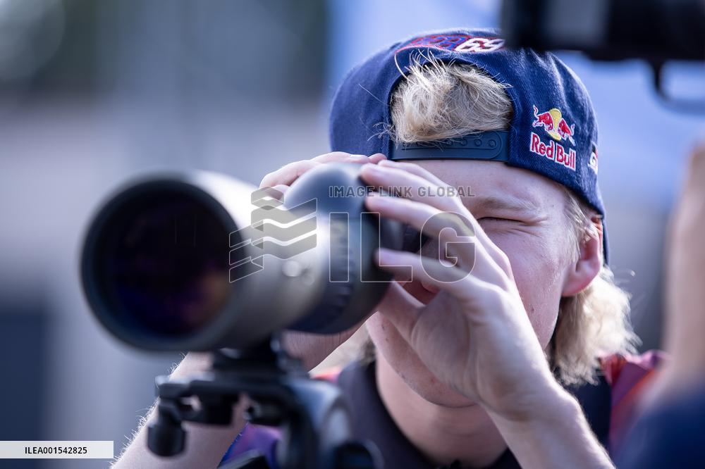 Rally Estonia 2023 promo event in Tehvandi sports centre