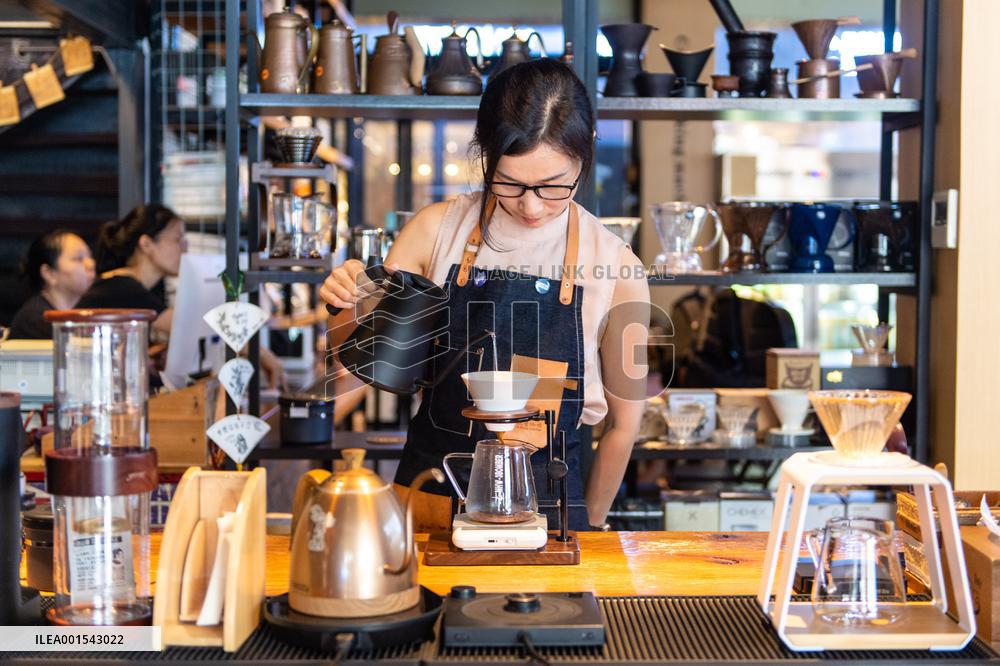 CHINA-AFRICA-CROSS BORDER TRADE-COFFEE