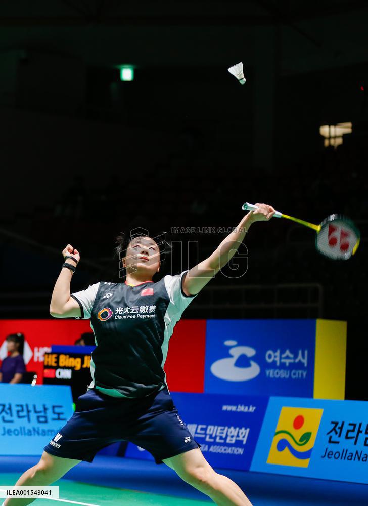 (SP)SOUTH KOREA-YEOSU-BADMINTON-KOREA OPEN-WOMEN'S SIGNLES