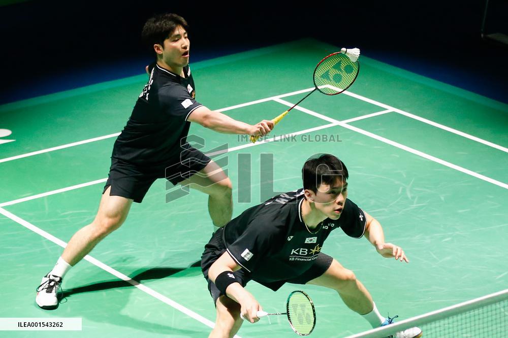 (SP)SOUTH KOREA-YEOSU-BADMINTON-KOREA OPEN-MEN'S DOUBLES