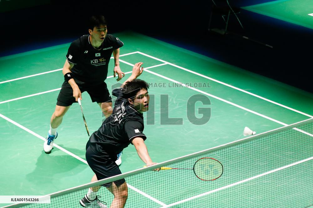 (SP)SOUTH KOREA-YEOSU-BADMINTON-KOREA OPEN-MEN'S DOUBLES