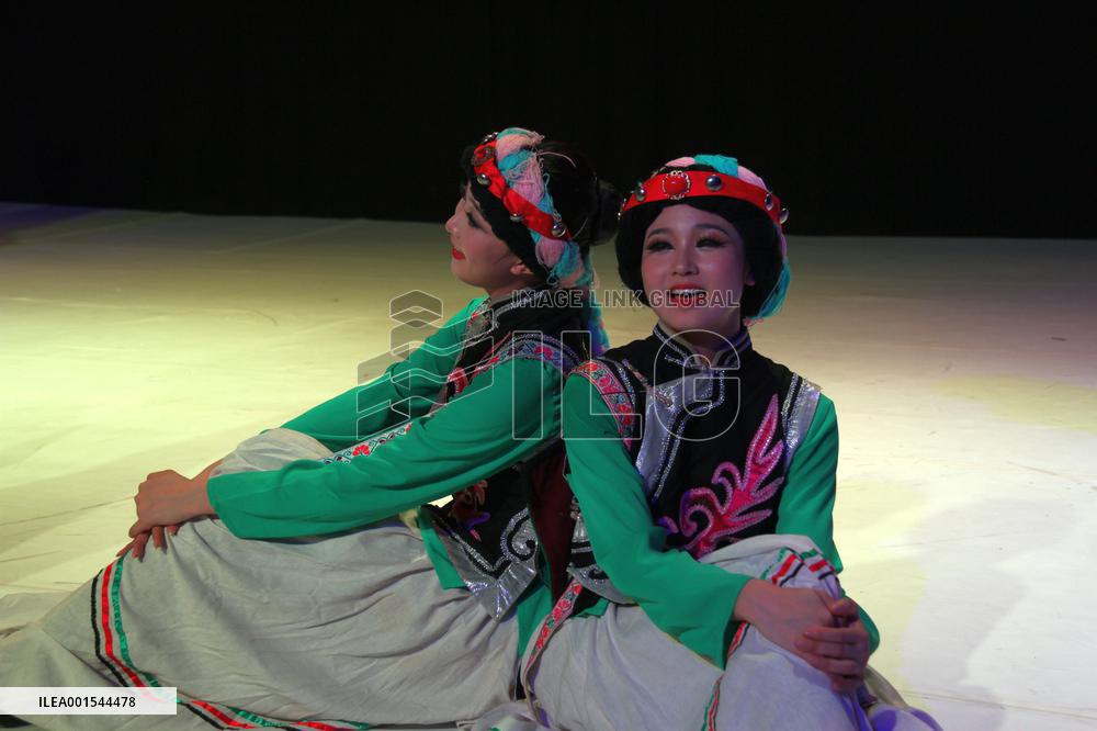 BULGARIA-SOFIA-CHINESE FOLK DANCES-CULTURAL EVENT