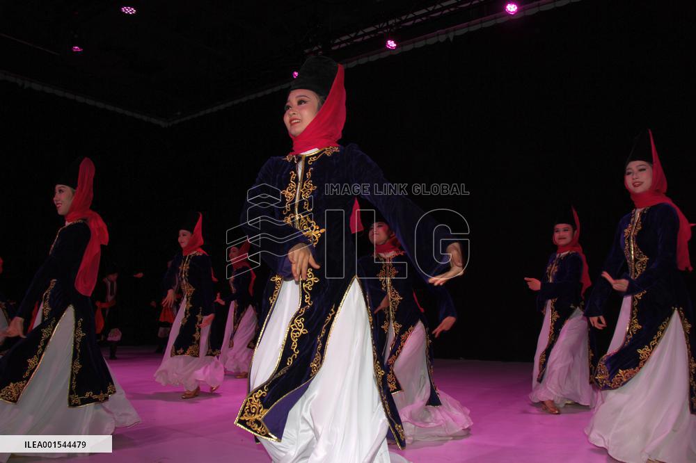 BULGARIA-SOFIA-CHINESE FOLK DANCES-CULTURAL EVENT