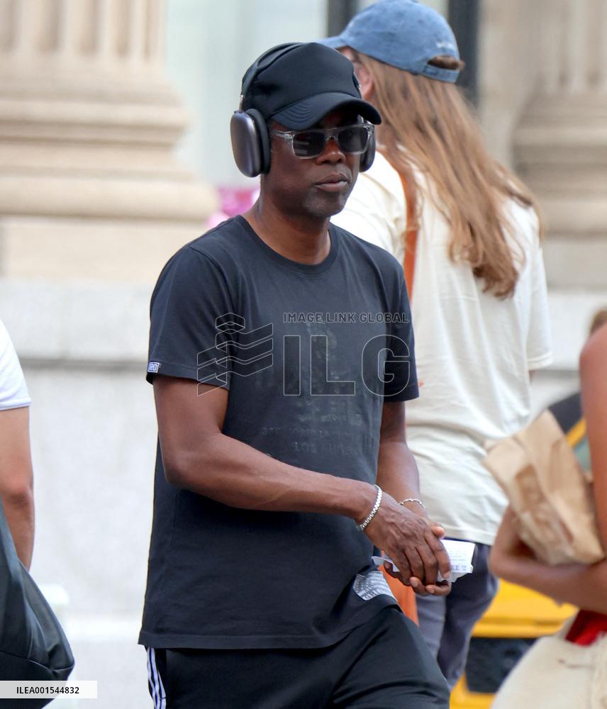 Chris Rock Steps Out - NYC