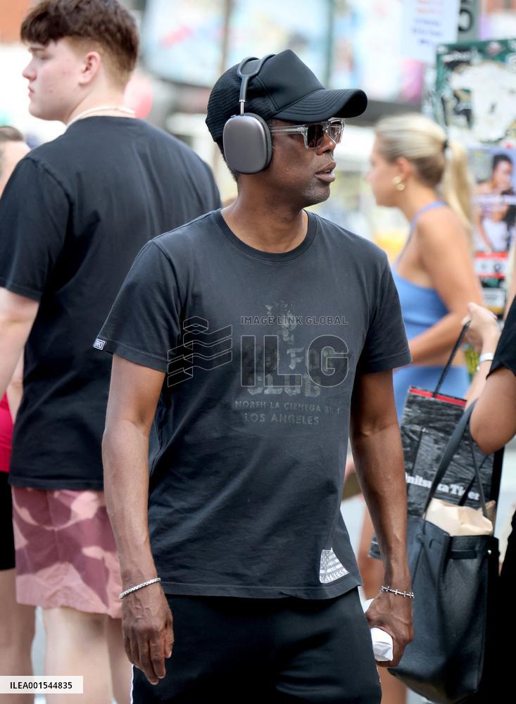 Chris Rock Steps Out - NYC