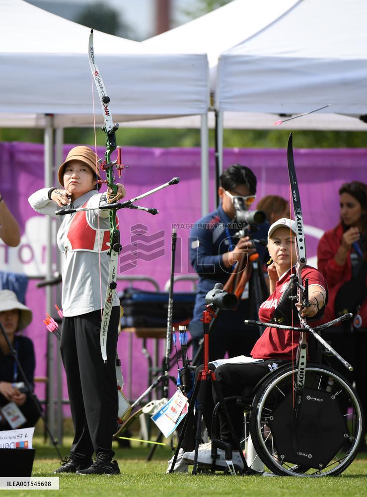 (SP)CZECH REPUBLIC-PILSEN-WORLD ARCHERY PARA CHAMPIONSHIPS-Day 3