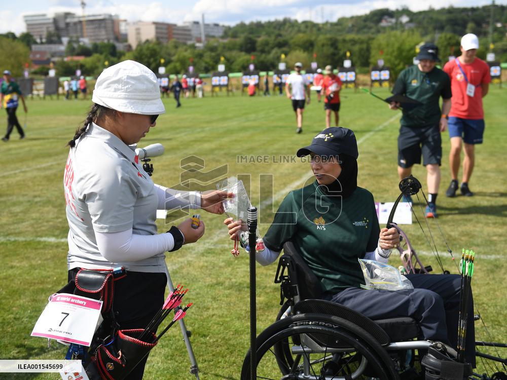 (SP)CZECH REPUBLIC-PILSEN-WORLD ARCHERY PARA CHAMPIONSHIPS-Day 3