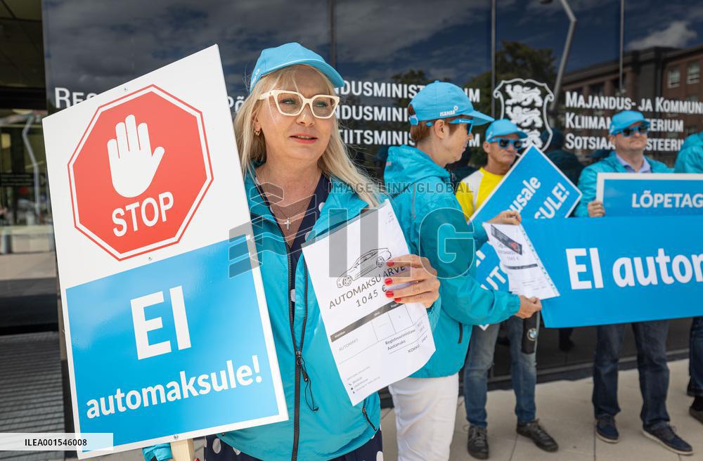 Demonstration against car tax