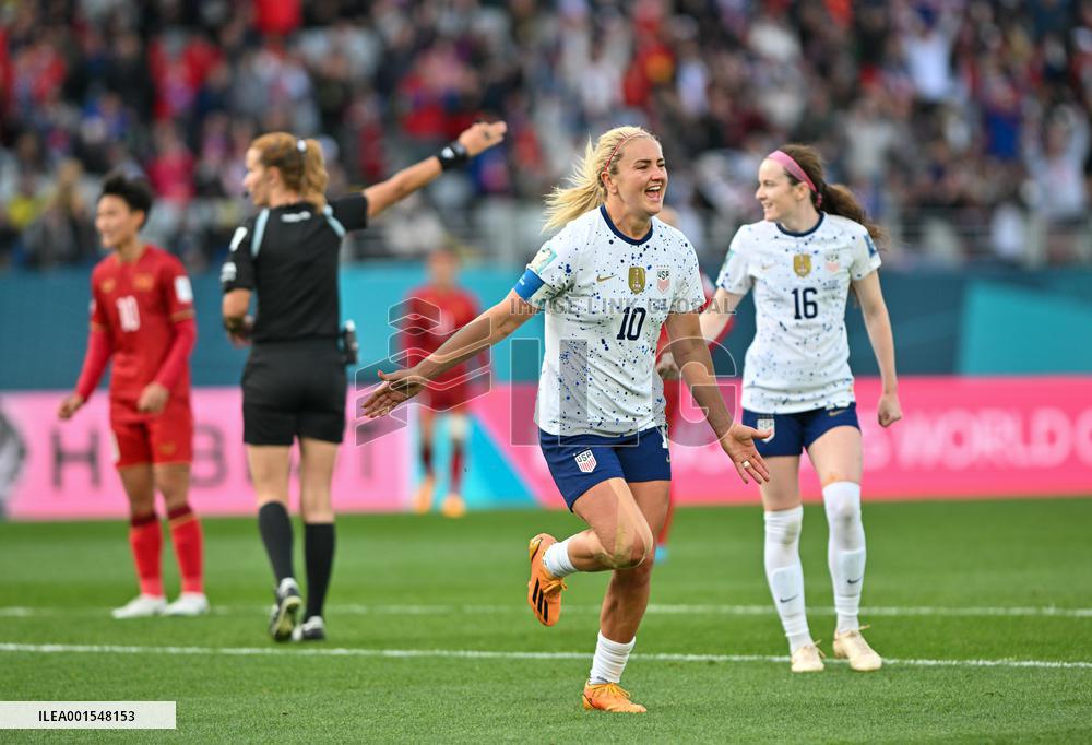 (SP)NEW ZEALAND-AUCKLAND-2023 FIFA WOMEN'S WORLD CUP-USA VS VIE
