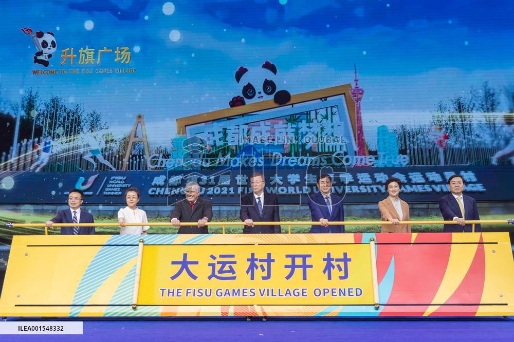 (SP)CHINA-CHENGDU-FISU GAMES VILLAGE-OPENING CEREMONY (CN)