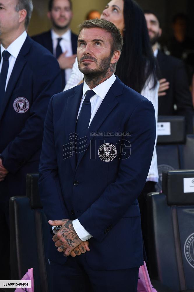 Lionel Messi Makes Debut For Inter Milan Cf Watched By A List Celebrities In The Crowd