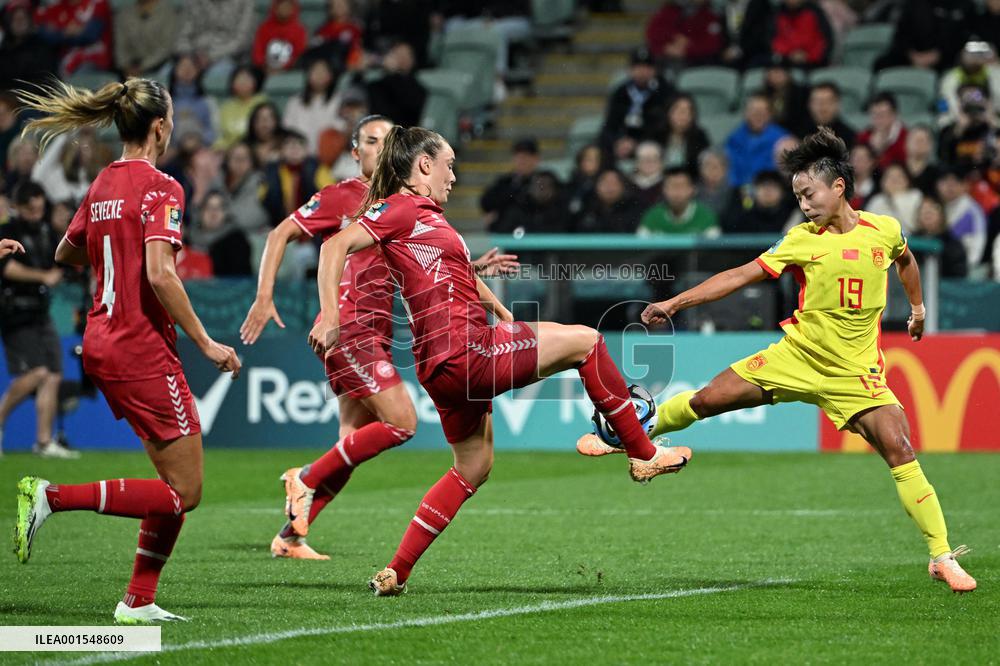 (SP)AUSTRALIA-PERTH-2023 FIFA WOMEN'S WORLD CUP-GROUP D-DEN VS CHN
