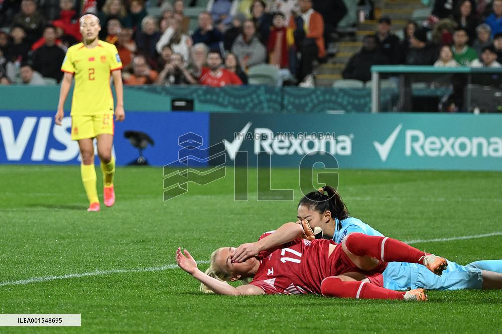 (SP)AUSTRALIA-PERTH-2023 FIFA WOMEN'S WORLD CUP-GROUP D-DEN VS CHN