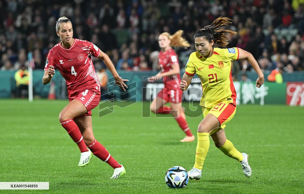 (SP)AUSTRALIA-PERTH-2023 FIFA WOMEN'S WORLD CUP-GROUP D-DEN VS CHN