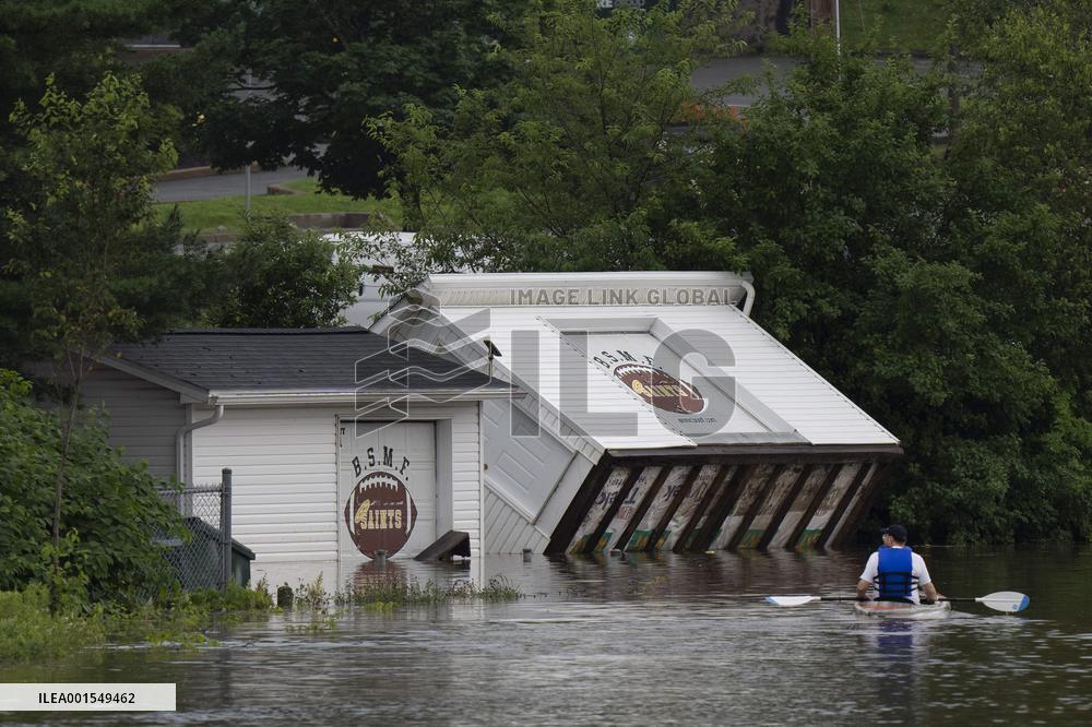 Extreme Rainfall Floods Hit Halifax