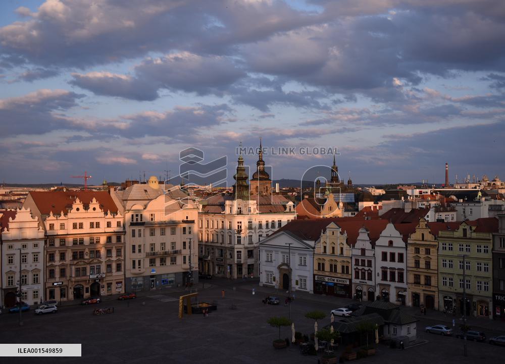 CZECH REPUBLIC-PILSEN-CITY VIEW