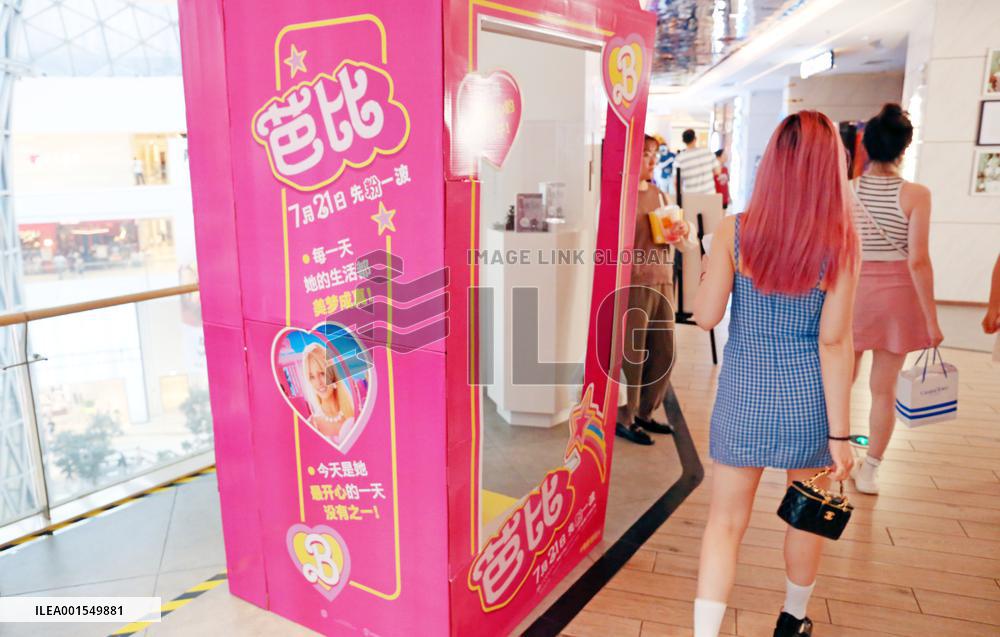 Hollywood Movie Barbie Release in Shanghai, China
