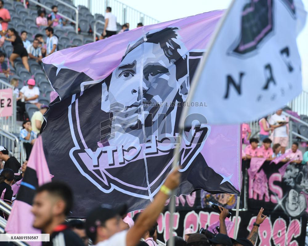 VIPs At Lionel Messi First Game In League’s Cup Match - Miami