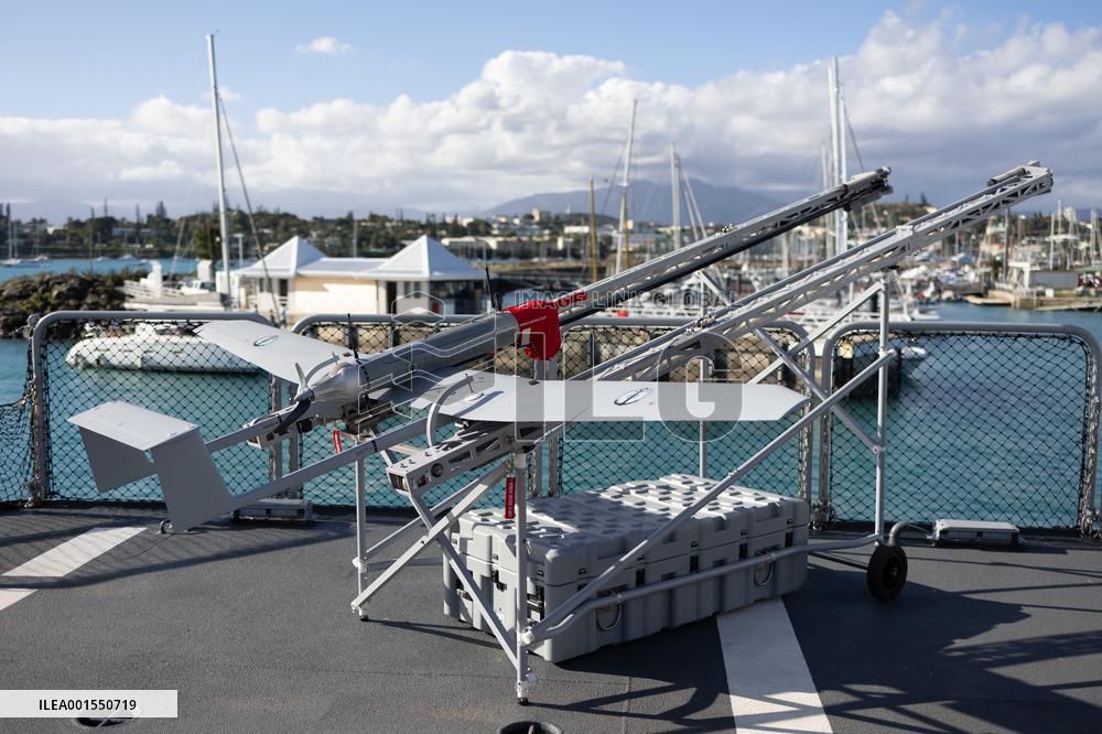 Visit Of The Patrol Vessel Auguste Benebig - New Caledonia
