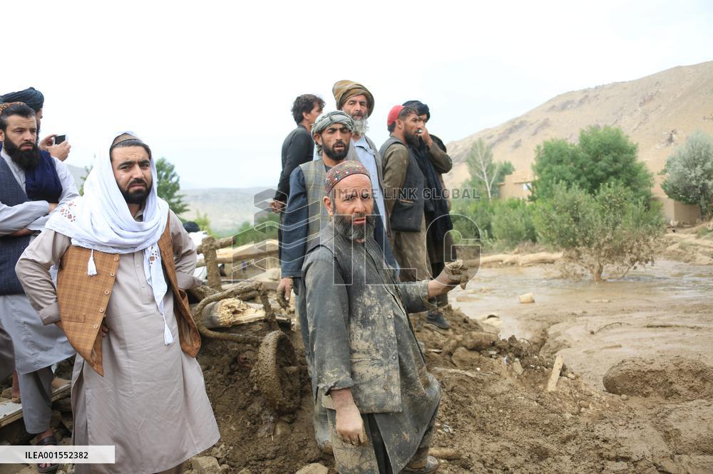 AFGHANISTAN-WARDAK-DISASTER-FLOOD-AFTERMATH