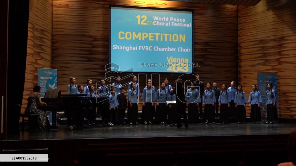 12th World Peace Choral Festival held in Vienna