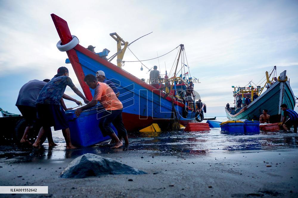 INDONESIA-LHOKSEUMAWE-DAILY LIFE-FISHING