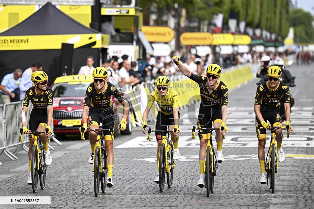 Jonas Vingegaard Wins Second Successive Tour De France - Paris