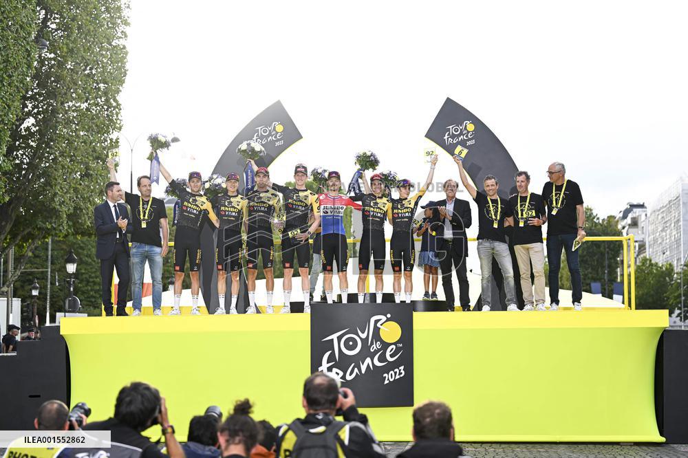 Jonas Vingegaard Wins Second Successive Tour De France - Paris