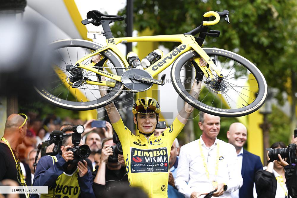 Jonas Vingegaard Wins Second Successive Tour De France - Paris