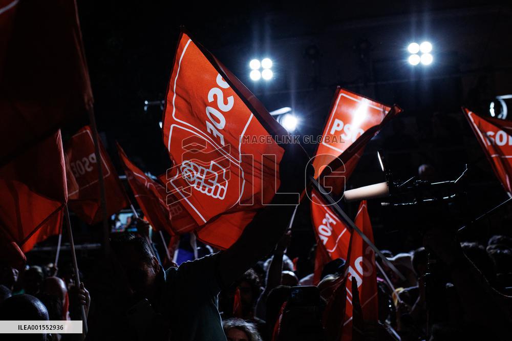 Spain Election - PSOE Resists - Madrid