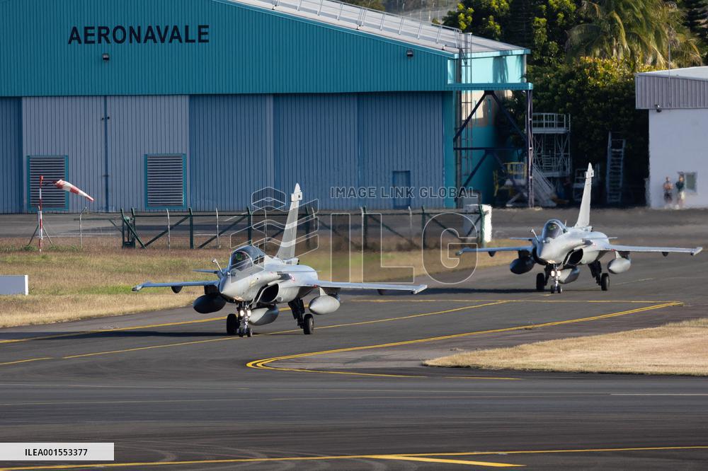 Macron on visit in New Caledonia